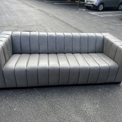 Halewood 88" Leather Sofa