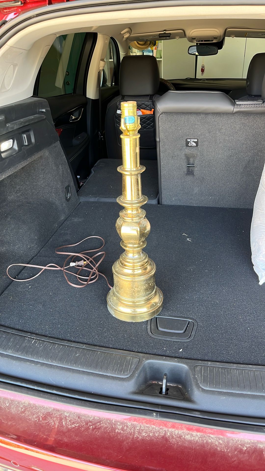 Stiffel Brass Lamp