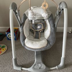 Barely used - Foldable Ingenuity Baby Swing 