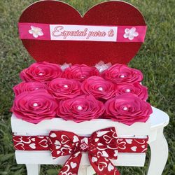 Arreglo De rosas Eternas 