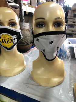 LA BLACK & WHITE Face Mask