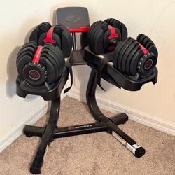 Bowflex/Adjustable/Dumbbells/Adjustable/Bench