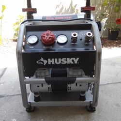 Husky 4.5 Gal Portable Electric Silent Air Compressor