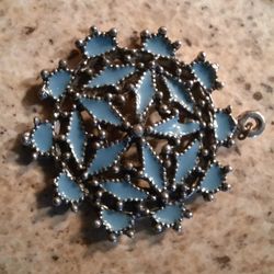Vintage Star Broach Pendant 