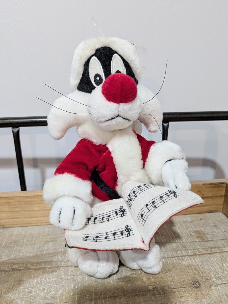 Sylvester Santa Plush 