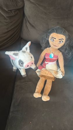 Moana plushies