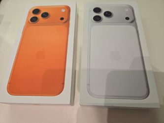 Apple iPhone 17 Pro Max 256GB 
Cosmic Orange or Silver 
T-Mobile 
New in box NIB & Sealed w/ Apple warranty