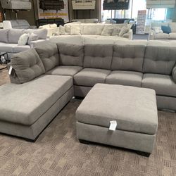 Grey Sectional Sofa 