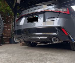 2.5" Axle Back Dual Exit Exhaust for 2021-2026 Lexus IS300 IS350 Direct Fit