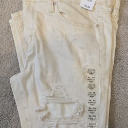 Rue21 Skinny ARC ripped Jeans 34X30