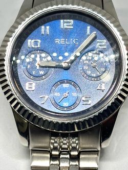 Relic Multifunction Watch Blue Dial