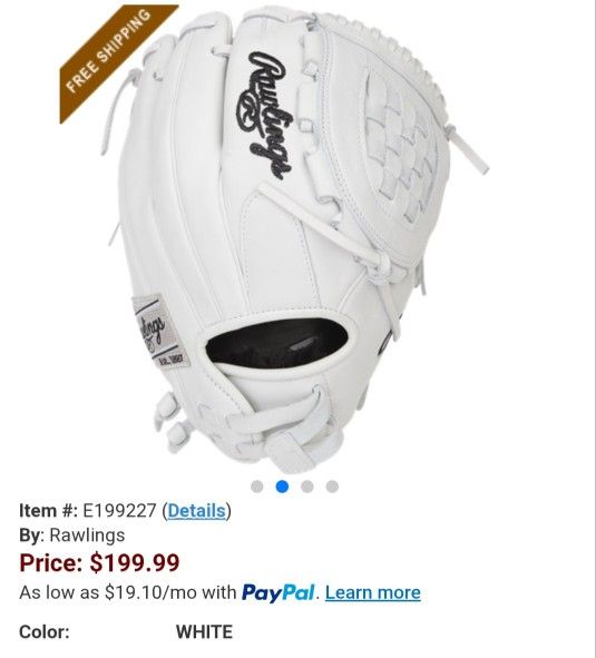 Rawlings advanced fastpitch glove