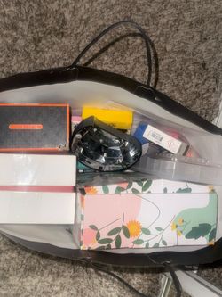 Nail supplies bag