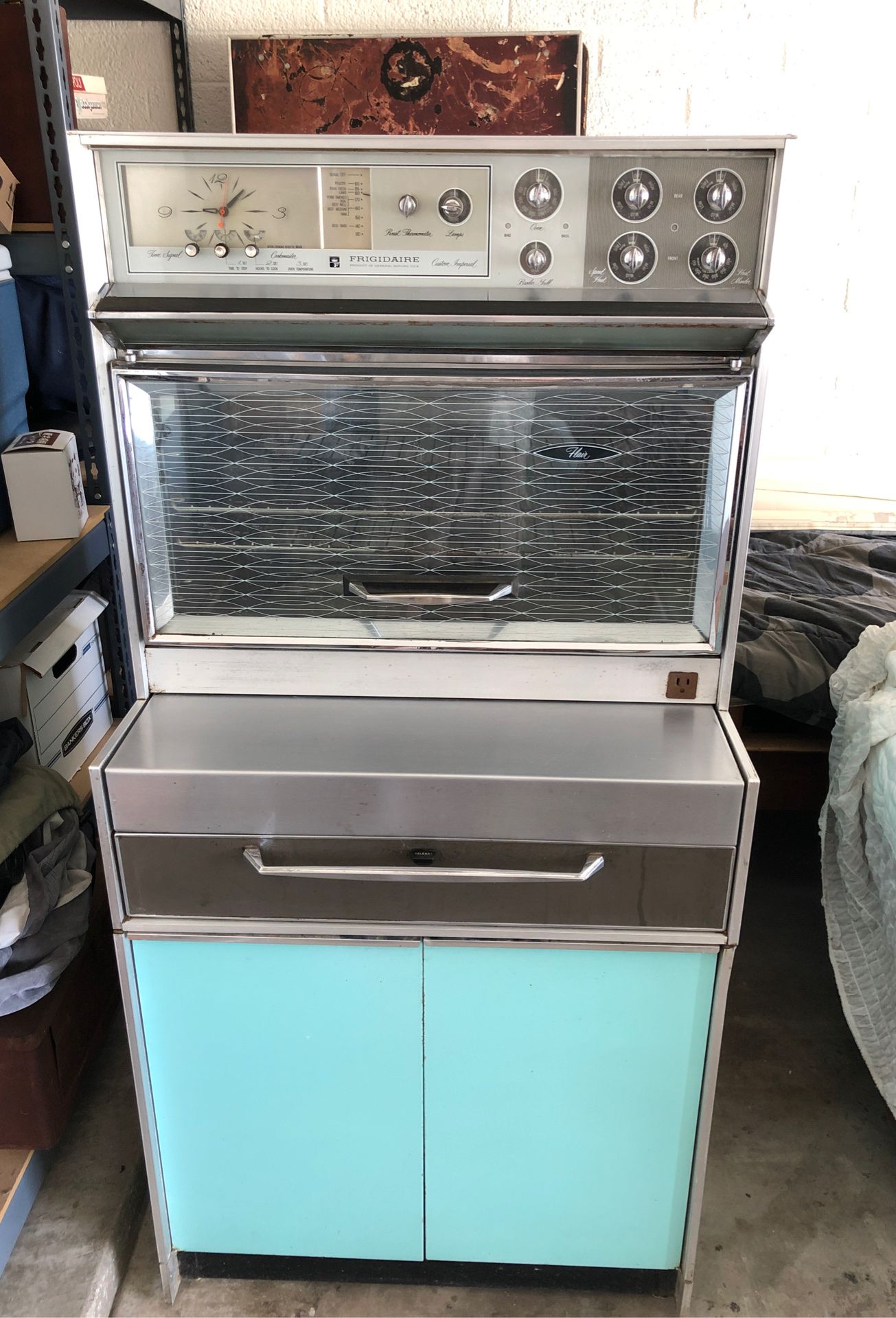 1950’s Frigidaire custom imperial oven stove combo