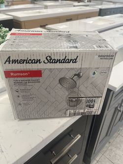 American Standard Rumson Single-Handle 1-Spray Tub and Shower Faucet with 1.8 GPM in Brushed Nickel Valve Included