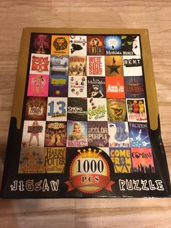 1000 piece broadway plays jigsaw puzzle