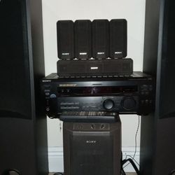 Sony Surround Sound FM stereo/FM/AM receiver str-se501