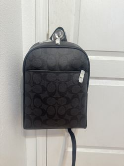 Black Coach Backpack
