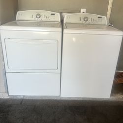 Washer and dryer