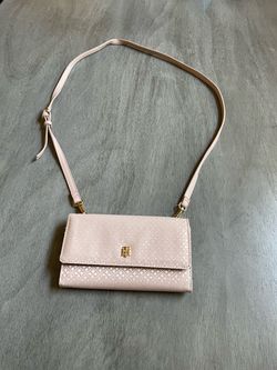 Tommy Hilfiger Pink Crossbody Wallet Bag