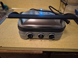 Cuisinart Griddler 5-in-1 - Grill, Griddle & Panini Press | $65