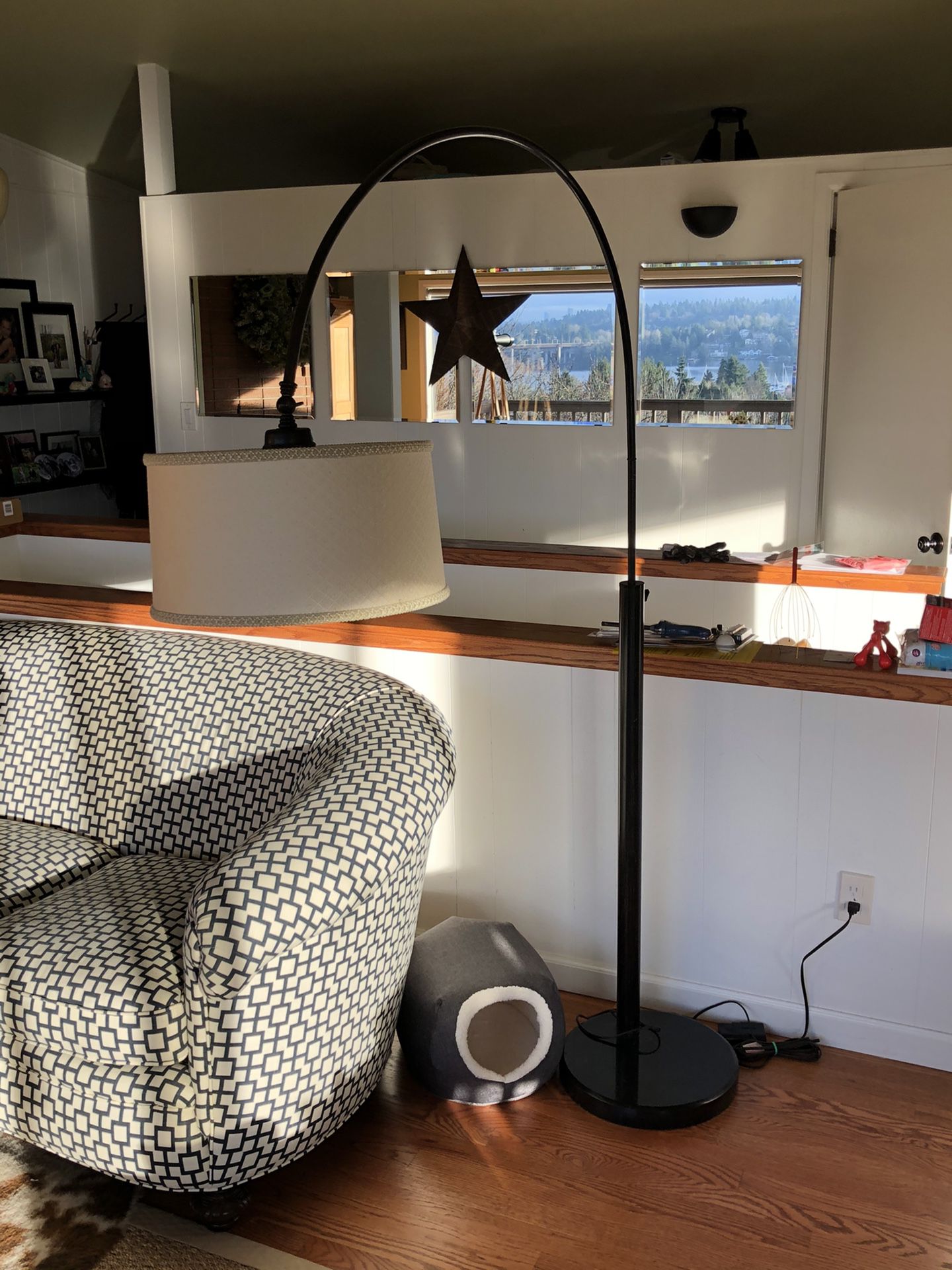 Arching floor lamp (PRICE REDUCED)