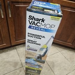 Shark VACMOP Reveal Cordless Lightweight Vacuum Mop