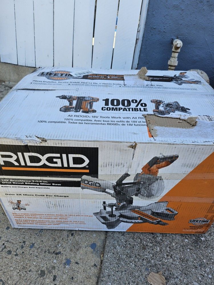 Ridgid Dual Sliding Saw Tool Only