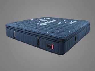 Stearns And Foster Lux King Mattress Pillowtop New