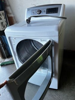 LG dryer with sensor