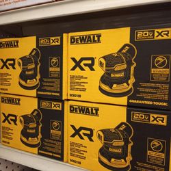 DEWALT 20V MAX BRUSHLESS XR 5"/plug/ Po (127 mm) VARIABLE SPEED RANDOM ORBIT SANDER EACH (TOOL ONLY)