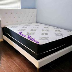 NEW QUEEN PILLOW TOP MATTRESS AND BOX SPRING