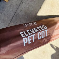 SolarTEC elevated pet cot