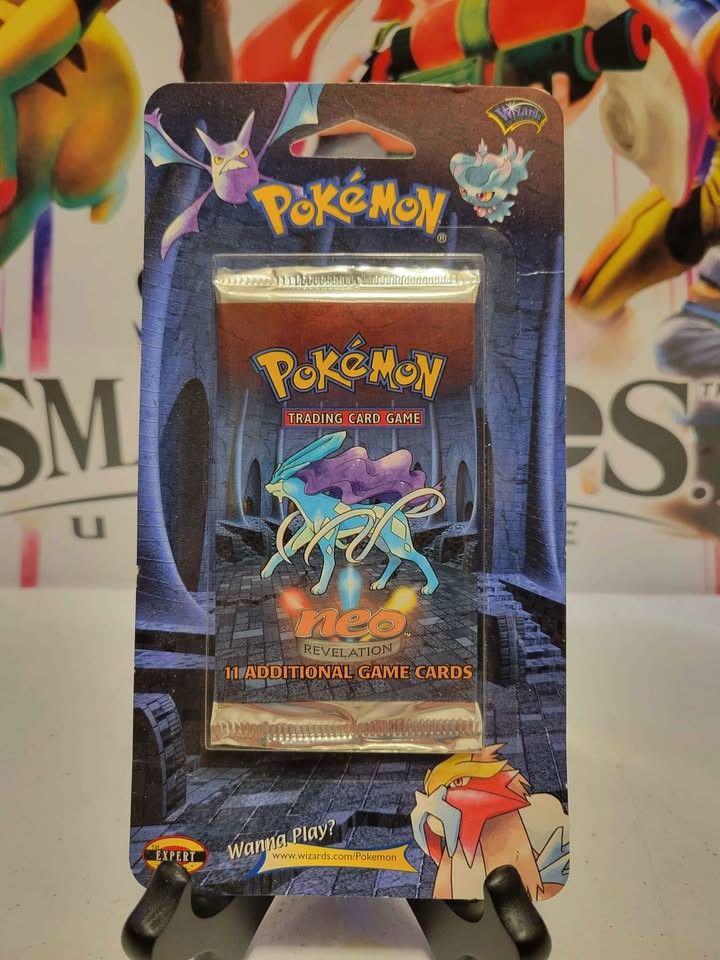 Sealed Pokmon Neo Revelation 11 Cards Booster Pack WOTC Vintage 2001 - www.joarbit.com Sealed Pokmon Neo Revelation 11 Cards Booster Pack WOTC Vintage 2001 - www.joarbit.com
