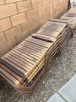 Patio Lounge Chairs & Matching Armchairs (Available Individually or as a Set)