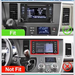 9-Inch IPS Touchscreen Android 12 Car Stereo for Toyota Sienna 2015-2018 with Wireless CarPlay