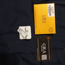 Moissanite Earrings (Heart Cut)