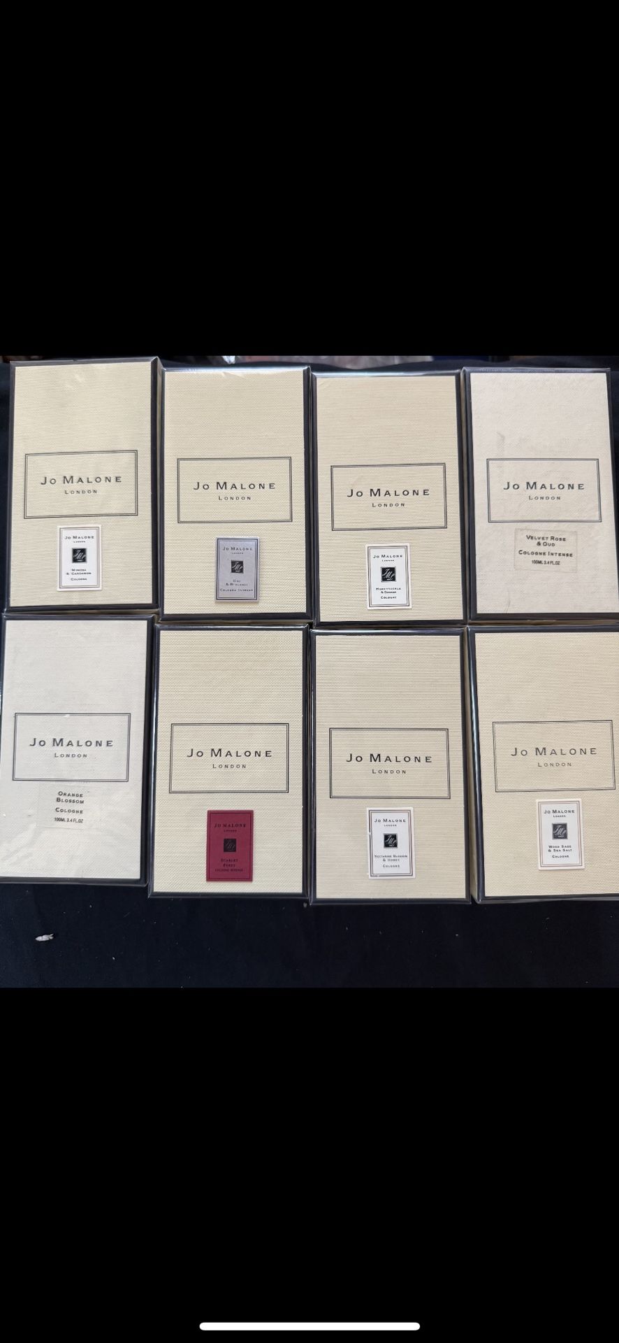 Jo Malone 100 ML Fragrances