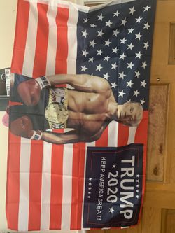 Trump flags