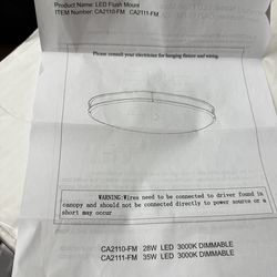 LED Flush Mount