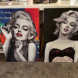 Marilyn Monroe wall art