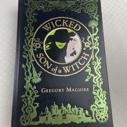 Book With Hardcover Tile Wicked Son Of A Witch 