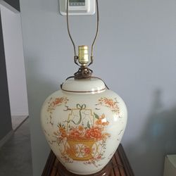 Vintage Ginger Jar Table Lamp