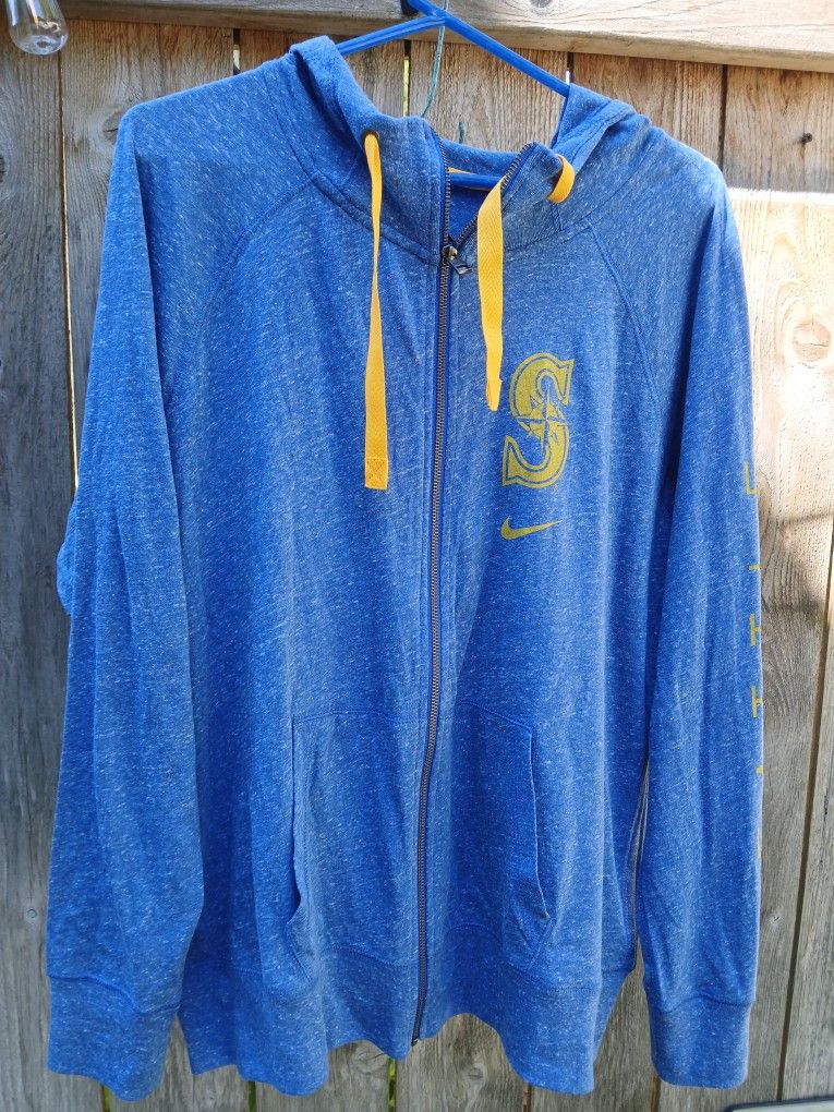 Seattle Mariners Women's Zip-Up Hoodie XXL