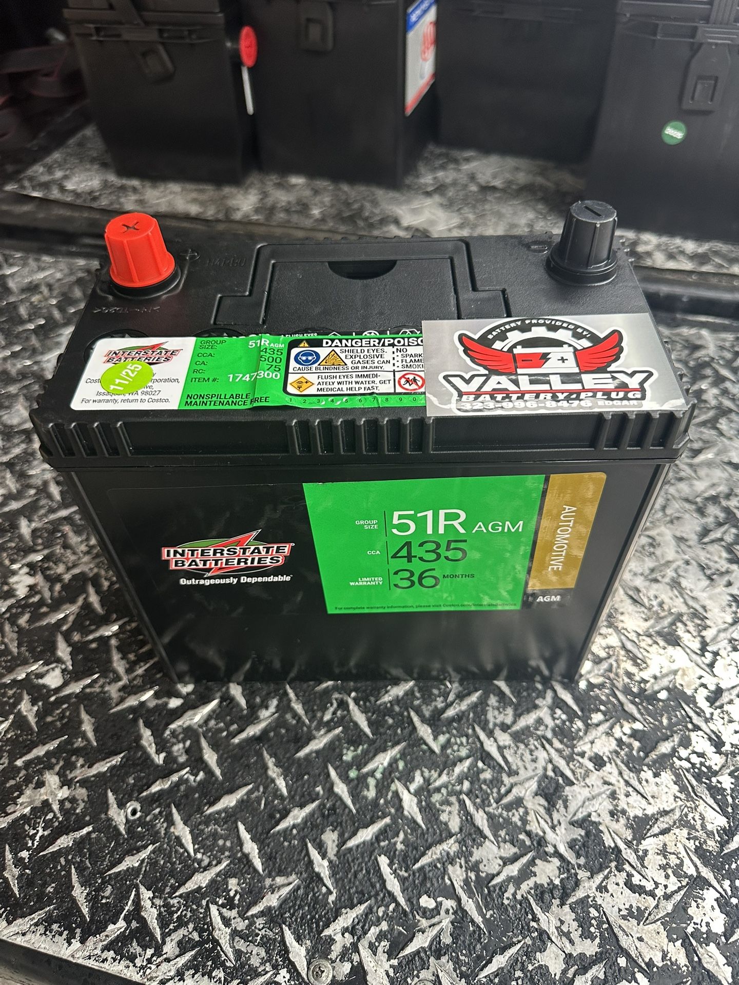 Honda Battery Group 51R AGM