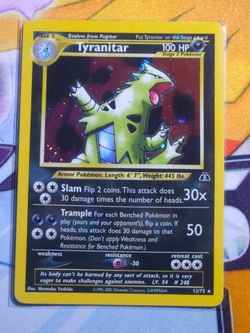 Tyranitar Neo Discovery Holo
