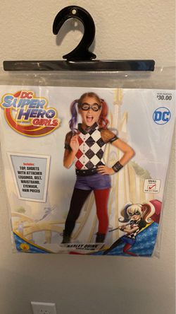 DC Superhero costume size 4-6