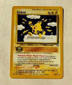 Pokemon Elekid - Neo Genesis (N1) wotc - NM