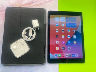 Apple iPad Air 2 – 16GB – 9.7” Retina – Touch ID – w/ Case & New Accessories