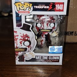Entertainment Earth Exclusive Art The Clown FUNKO POP